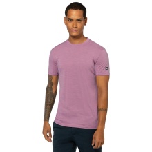 super natural Leisure T-shirt Essential (Merino Mix) orchid pink Men's