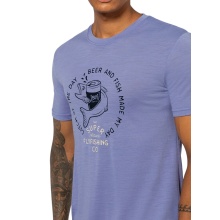 super natural Leisure T-shirt Juhos Finest Tee - blue/purple Men's