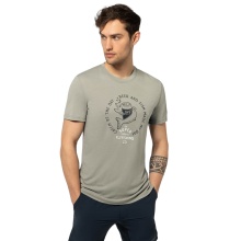 super natural Leisure T-shirt Juhos Finest Tee - sage green/black Men's