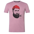 super natural Hiking / Leisure T-shirt Sailor Tee (Merino Mix) orchid pink Men's