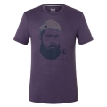 super natural Hiking/Leisure T-shirt Sailor Tee (Merino Mix) violet Men's