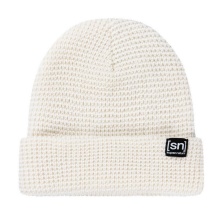 super natural winter hat city beanie (merino wool, ideal thermal regulation) white - 1 piece