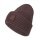 super natural winter hat Krissini beanie (comfortable wearing experience) dark brown Ladies - 1 piece