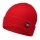 super natural winter hat Merino basic beanie (merino wool, ideal thermal protection) red - 1 piece