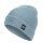 super natural winter hat Merino basic beanie (merino wool, ideal thermal protection) light blue - 1 piece