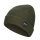 super natural winter hat Merino basic beanie (merino wool, ideal thermal protection) dark green - 1 piece