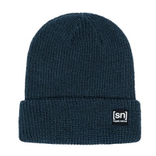 super natural winter hat Merino basic beanie (merino wool, ideal thermal protection) navy blue - 1 piece