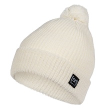 super natural winter hat pom beanie with pom pom white ladies - 1 piece