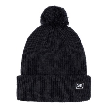 super natural winter hat pom beanie with pom pom black ladies - 1 piece