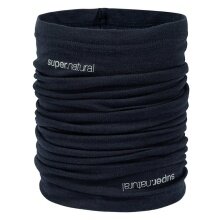 super natural multifunctional neck gaiter Wanderlust neck warmer (casual merino neck warmer) navy blue - 1 piece