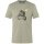 super natural Outdoor / Leisure T-shirt Naked Bear Tee (Merino Mix) Canteen Sage Green Men's