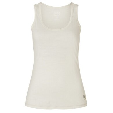 super natural Functional Underwear Tank-Top Sierra140 (Merino-Mix, lightweight, breathable) white Women