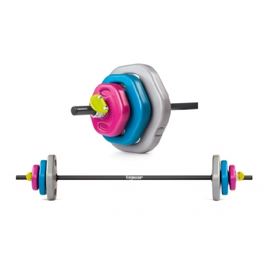 Tiguar Powergym Barbell Set - 6 Plates/ 16.5kg