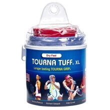 Tourna Overgrip Tuff XL (longer durability) blue - 30-piece clip bag