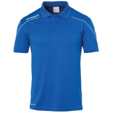 uhlsport Polo Stream 22 2019 azure/white Men