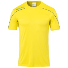 uhlsport Sport Jersey Stream 22 (100% Polyester) lime yellow/azure blue Men