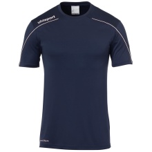 uhlsport Sport Jersey Stream 22 (100% Polyester) navy blue/white Men