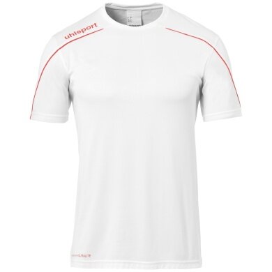 uhlsport Sport Jersey Stream 22 (100% Polyester) white/red Men