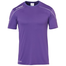 uhlsport Sport Jersey Stream 22 (100% Polyester) purple/white Kids