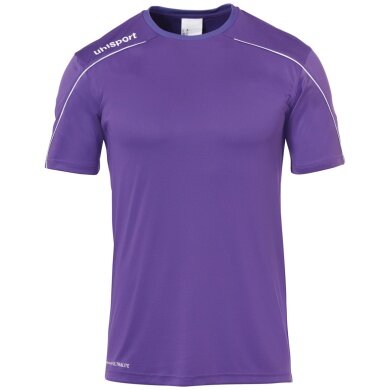 uhlsport Sport Jersey Stream 22 (100% Polyester) purple/white Kids