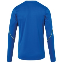 uhlsport Long Sleeve Shirt Stream 22 azure blue/lime yellow Men