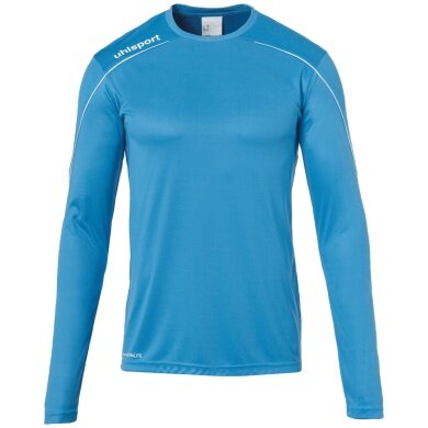 uhlsport Long Sleeve Shirt Stream 22 cyanblue/white Kids