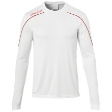 uhlsport Long Sleeve Shirt Stream 22 white/red Men