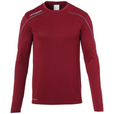 uhlsport Long Sleeve Shirt Stream 22 Bordeaux/Sky Blue Kids