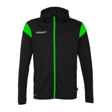 uhlsport Hooded Jacket Squad 27 Track (Full-Zip) black/green Men