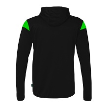 uhlsport Hooded Jacket Squad 27 Track (Full-Zip) black/green Men