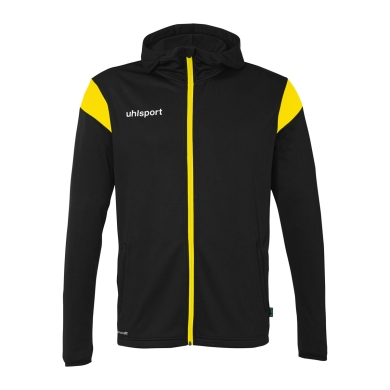 uhlsport Hooded Jacket Squad 27 Track (Full-Zip) black/yellow Kids