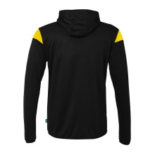 uhlsport Hooded Jacket Squad 27 Track (Full-Zip) black/yellow Men