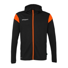 uhlsport Hooded Jacket Squad 27 Track (Full-Zip) black/orange Kids