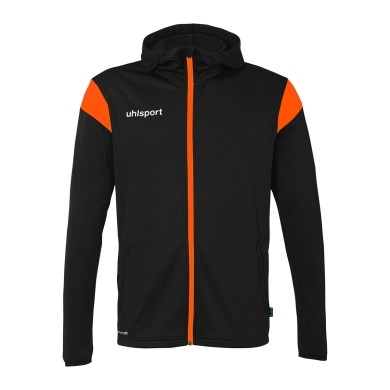 uhlsport Hooded Jacket Squad 27 Track (Full-Zip) black/orange Kids