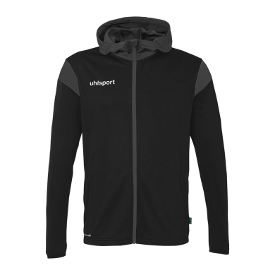 uhlsport Hooded Jacket Squad 27 Track (Full-Zip) black/anthracite grey children