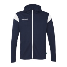 uhlsport Hooded Jacket Squad 27 Track (Full-Zip) navy blue/white Men