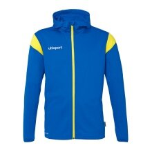 uhlsport Hoodie Squad 27 Track (Full-Zip) azure blue/yellow children