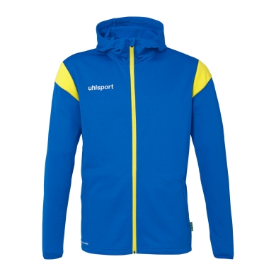 uhlsport Hoodie Squad 27 Track (Full-Zip) azure blue/yellow children