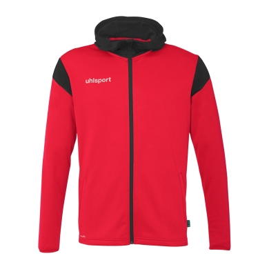 uhlsport Hooded Jacket Squad 27 Track (Full-Zip) red/black Men