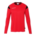 uhlsport Long Sleeve Shirt Squad 27 (100% Polyester) red/black Men's