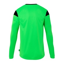 uhlsport Long Sleeve Shirt Squad 27 (100% Polyester) neon green/black Men's