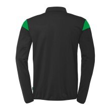 uhlsport Long Sleeve Zip Top Squad 27 (Stand Collar) black/green Men's