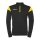 uhlsport Long Sleeve Zip Top Squad 27 (Stand-up Collar) black/yellow Men's