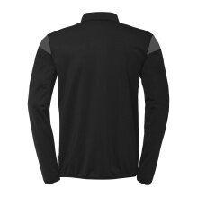 uhlsport Long Sleeve Zip Top Squad 27 (Stand Collar) black/anthracite grey Men's