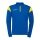 uhlsport Long Sleeve Shirt Zip Top Squad 27 (Stand Collar) azure blue/yellow Men's