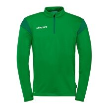 uhlsport Long Sleeve Zip Top Squad 27 (Stand Collar) green Men's