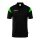 uhlsport Sport Polo Squad 27 (100% recycled polyester) black/green men's