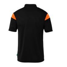 uhlsport Sport Polo Squad 27 (100% recycled Polyester) black/orange men's