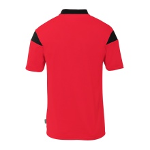 uhlsport Sport Polo Squad 27 (100% recycled Polyester) red/black Men's