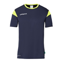 uhlsport Sport T-shirt Squad 27 (100% Polyester) navy blue/yellow Men